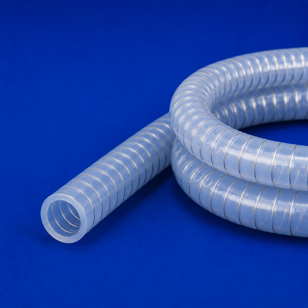 PTFE Hoses Reinforced with SS Wire Covered with Silicone