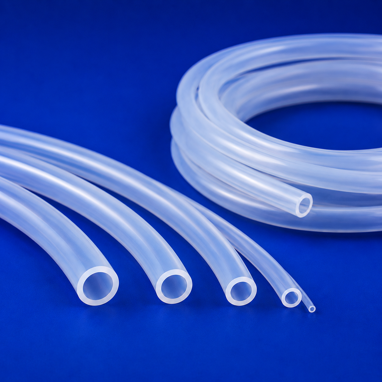 Ultra-Low Temperature Resistant Silicone Tubes